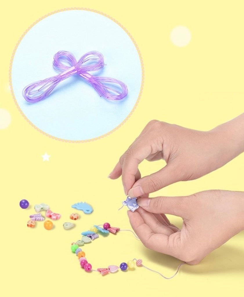 DIY Handmade Gift Box For Children, Bead Making Toys
