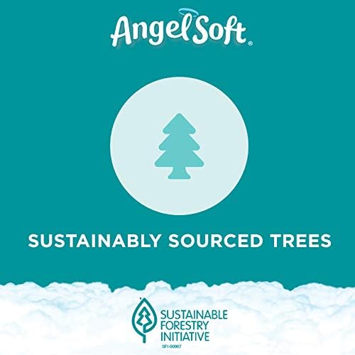 Angel Soft Toilet Paper, 484 Sheets per roll, 12 Count (Pack of 1)