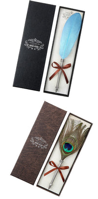European Retro Feather Pen Gift Box