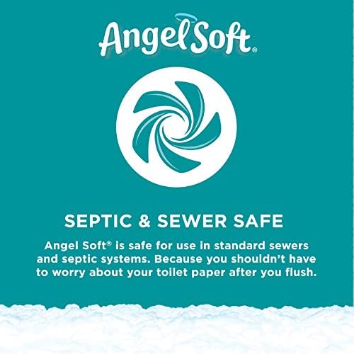 Angel Soft Toilet Paper, 484 Sheets per roll, 12 Count (Pack of 1)