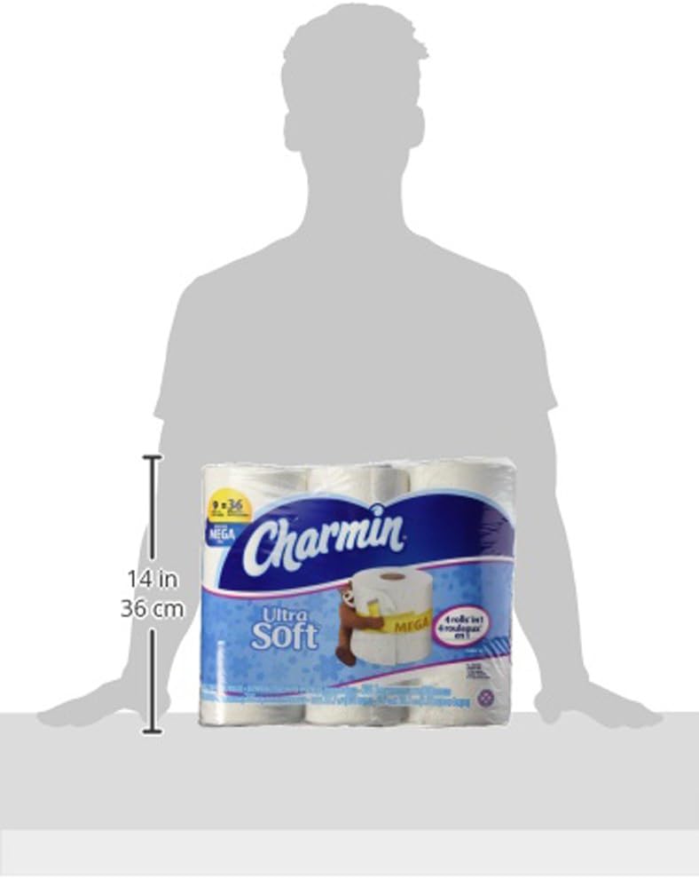Charmin Ultra soft Jumbo Rolls Septic Safe white