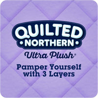 Quilted Northern Ultra Plush Toilet Paper, 24 Supreme Rolls = 105 Regular Rolls, 3-ply Bath Tissue