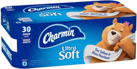 Charmin Ultra soft Jumbo Rolls Septic Safe white