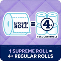 Quilted Northern Ultra Plush Toilet Paper, 24 Supreme Rolls = 105 Regular Rolls, 3-ply Bath Tissue