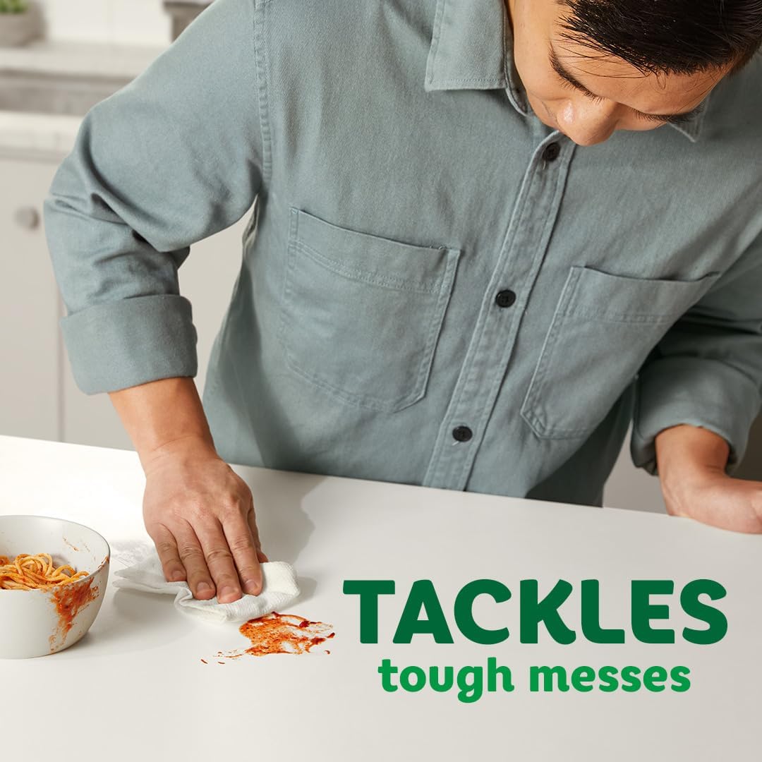 Bounty Full Sheet Paper Towels, White, 2 Triple Rolls = 6 Regular Rolls