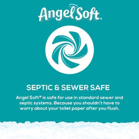 Angel Soft, Toilet Paper, Double Rolls, 12 Count of 234 Sheets Per Roll