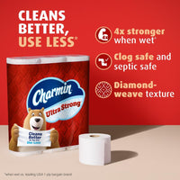 Charmin Ultra Strong Toilet Paper 16 Mega Rolls, 220 Sheets Per Roll