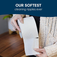 Cottonelle Ultra Comfort Toilet Paper with Cushiony CleaningRipples Texture, Strong Bath Tissue, 24 Family Mega Rolls (24 Family Mega Rolls = 108 Regular Rolls) (4 Packs of 6), 296 Sheets per Roll