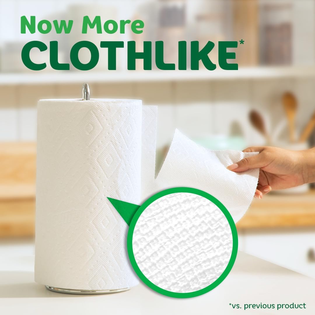 Bounty Select-A-Size Paper Towels, White, 2 Triple Rolls = 6 Regular Rolls