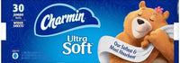 Charmin Ultra soft Jumbo Rolls Septic Safe white