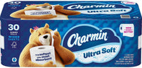 Charmin Ultra soft Jumbo Rolls Septic Safe white