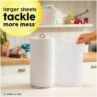 Bounty 75720 Essentials Select-A-Size Paper Towels, 2-Ply, 78 Sheets/Roll, 12 Rolls/Carton, 12 Count (Pack of 1)