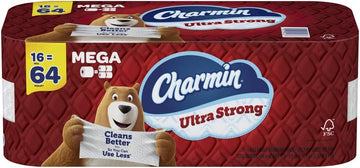 Charmin Ultra Strong Toilet Paper 16 Mega Rolls, 242 Sheets Per Roll