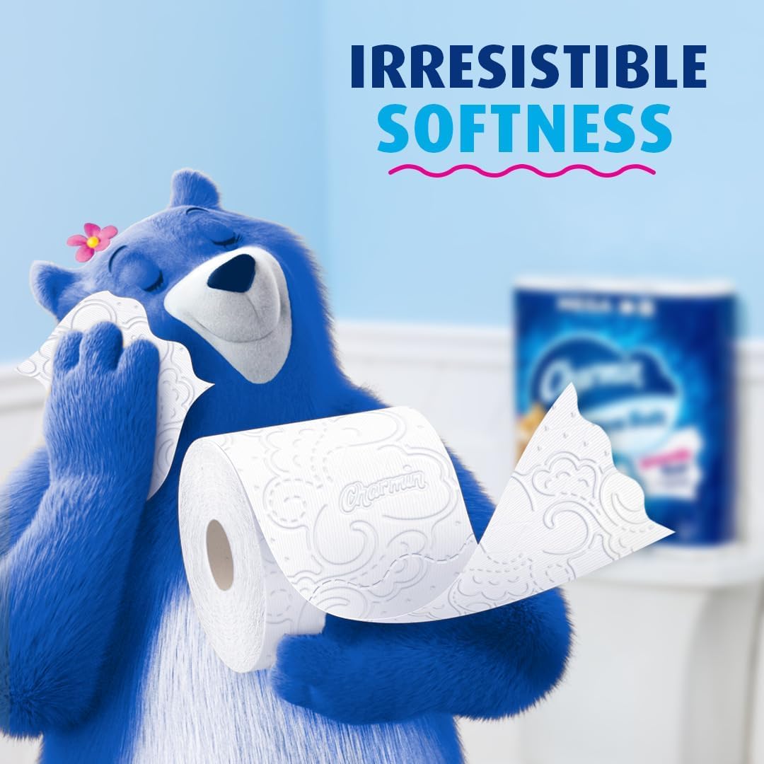 Charmin Ultra Soft Toilet Paper 6 Mega XL Rolls, 336 Sheets Per Roll (Packaging May Vary)