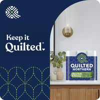 Quilted Northern Ultra Soft & Strong Toilet Paper, 6 Mega Rolls = 24 Regular Rolls, 5X Stronger*, Premium Soft Toilet Tissue