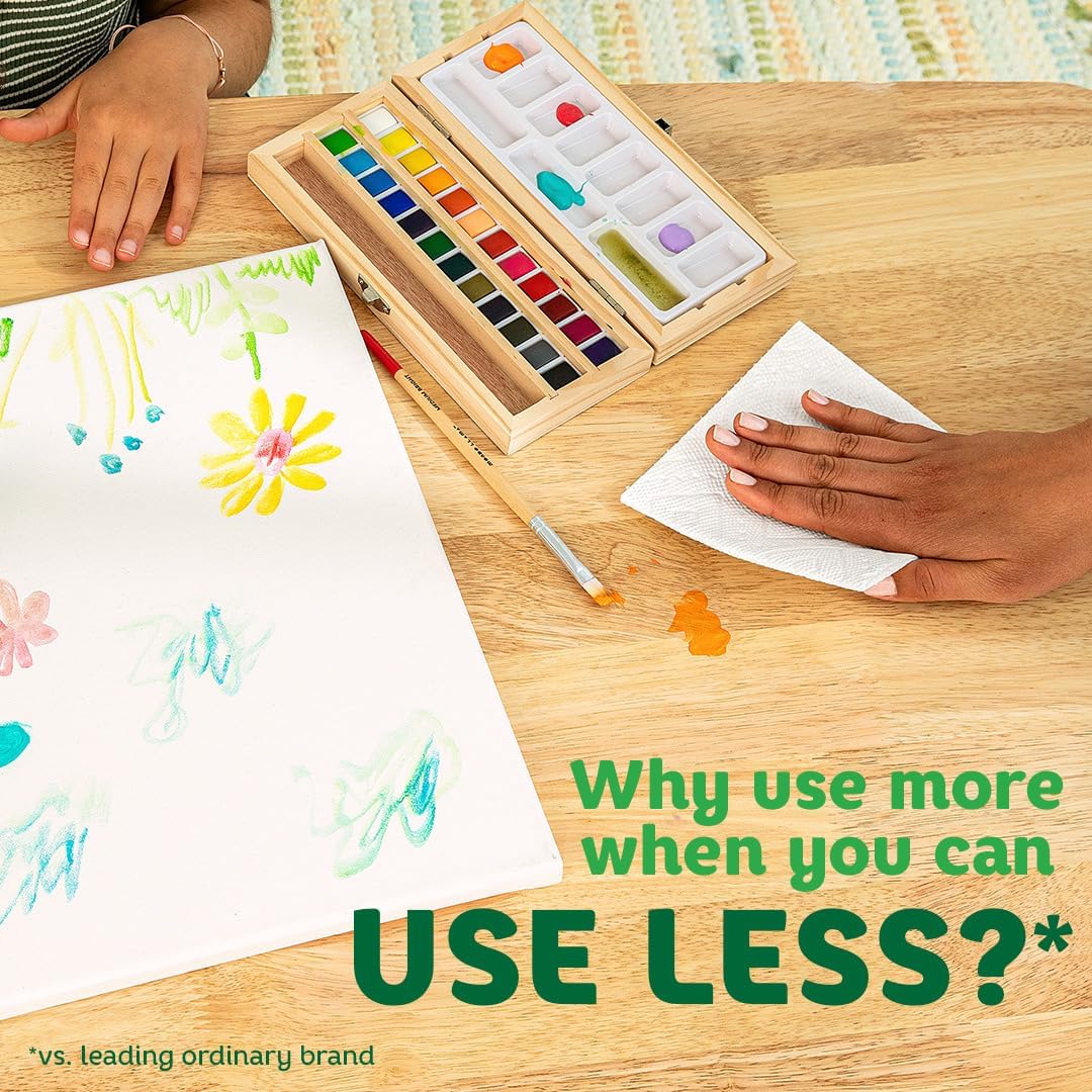 Bounty Full Sheet Paper Towels, White, 2 Triple Rolls = 6 Regular Rolls