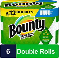 Bounty 1939879 Select-A-Size Kitchen Rolls Paper Towels 2-Ply 110 Sheets/Roll (74801/95054)
