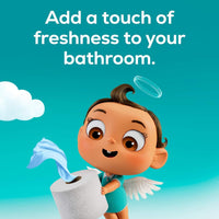 Angel Soft Toilet Paper with Fresh Linen Scented Tube, 48 Mega Rolls = 192 Regular Rolls, Soft and Strong Toilet Tissue