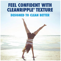 Cottonelle CleanCare Big Roll Toilet Paper (Pack of 12 Rolls), Bath Tissue, Ultra Soft Toilet Paper Rolls with Clean Ripple Texture, Sewer and Septic Safe