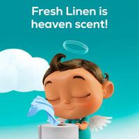 Angel Soft Toilet Paper with Fresh Linen Scented Tube, 48 Mega Rolls = 192 Regular Rolls, Soft and Strong Toilet Tissue