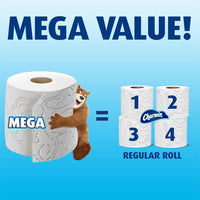 Charmin Ultra Soft 2-Ply Mega Roll Toilet Paper, 264 Sheets Per Roll, 8 Rolls Per Pack, Case Of 3 packs