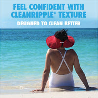 Cottonelle Ultra CleanCare Toilet Paper, Strong Bath Tissue, 12 Double Rolls