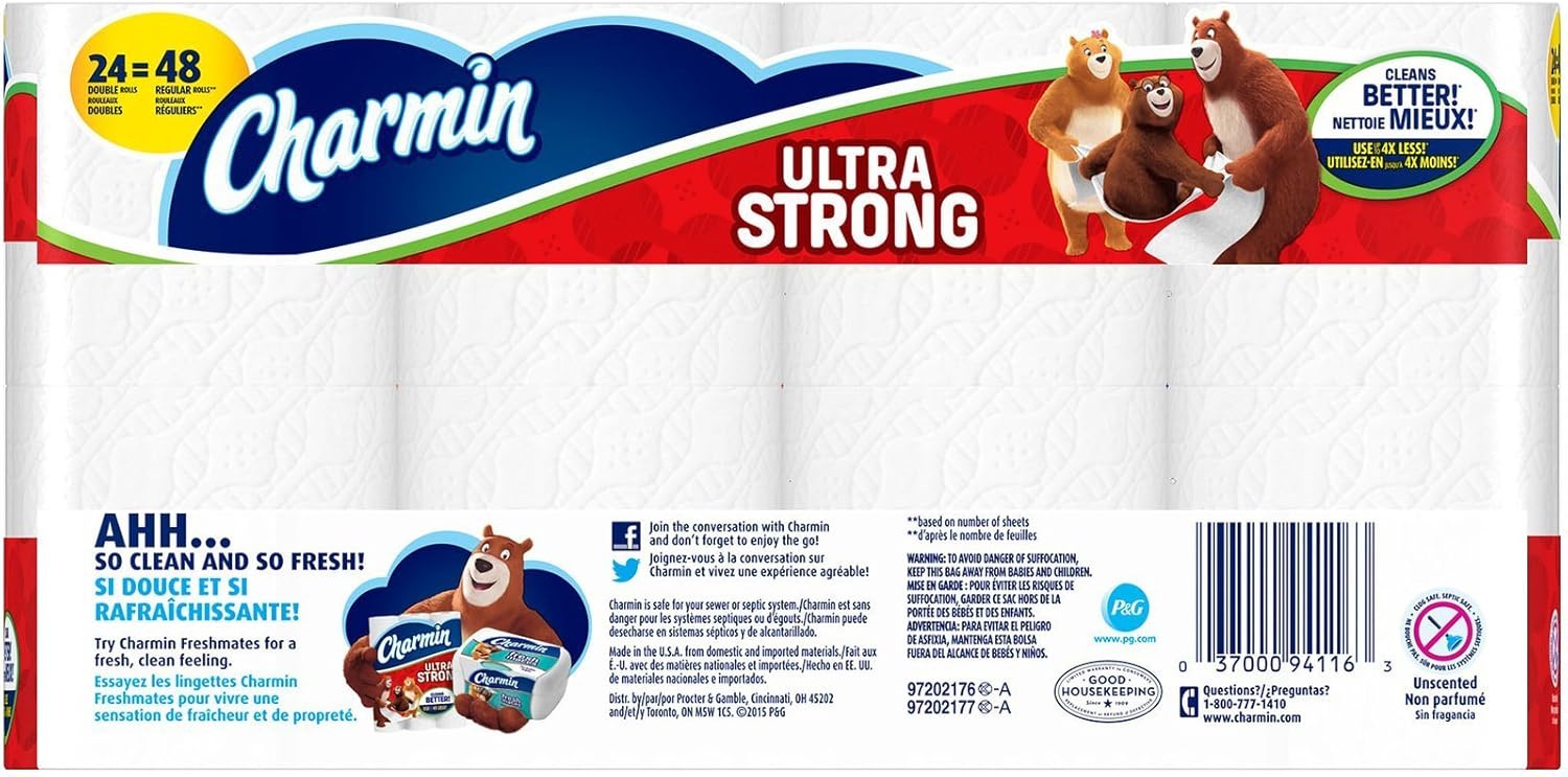 Charmin Ultra Strong Toilet Paper (Old)