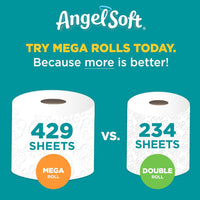 Angel Soft, Toilet Paper, Double Rolls, 12 Count of 234 Sheets Per Roll