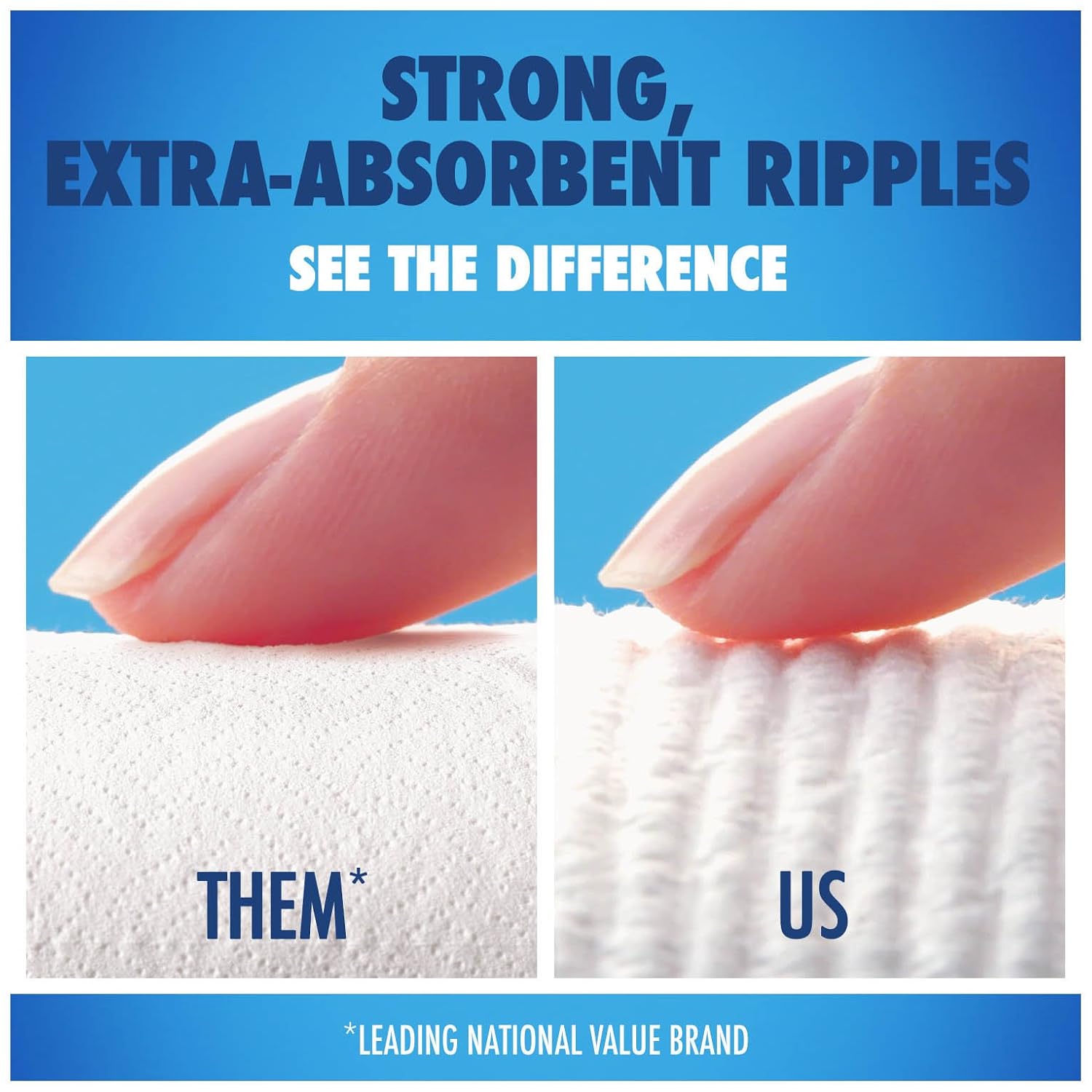 Cottonelle CleanCare Big Roll Toilet Paper (Pack of 12 Rolls), Bath Tissue, Ultra Soft Toilet Paper Rolls with Clean Ripple Texture, Sewer and Septic Safe