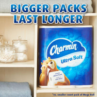 Charmin Ultra soft Jumbo Rolls Septic Safe white