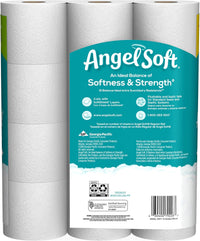 Angel Soft, Toilet Paper, Double Rolls, 12 Count of 234 Sheets Per Roll