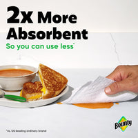 Bounty Paper Towels Select-A-Size, White, 6 Triple Rolls = 18 Regular Rolls