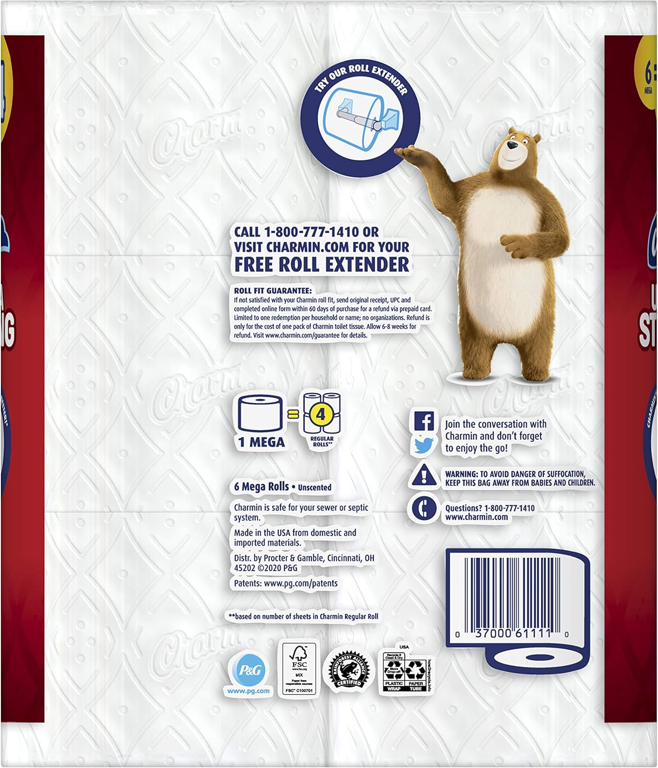 Charmin Ultra Strong Toilet Paper (Old)