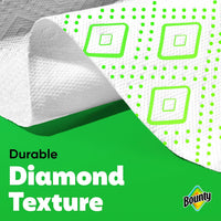 Bounty Full Sheet Paper Towels, White, 2 Triple Rolls = 6 Regular Rolls