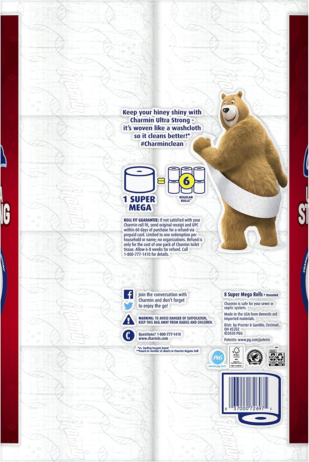 Charmin Ultra Strong Toilet Paper (Old)