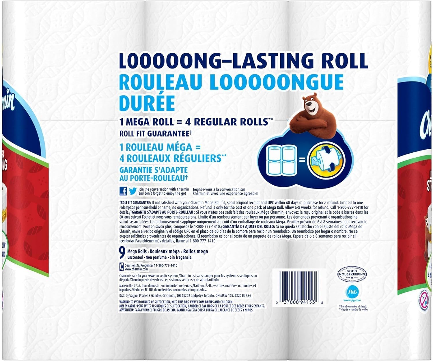 Charmin Ultra Strong Toilet Paper (Old)