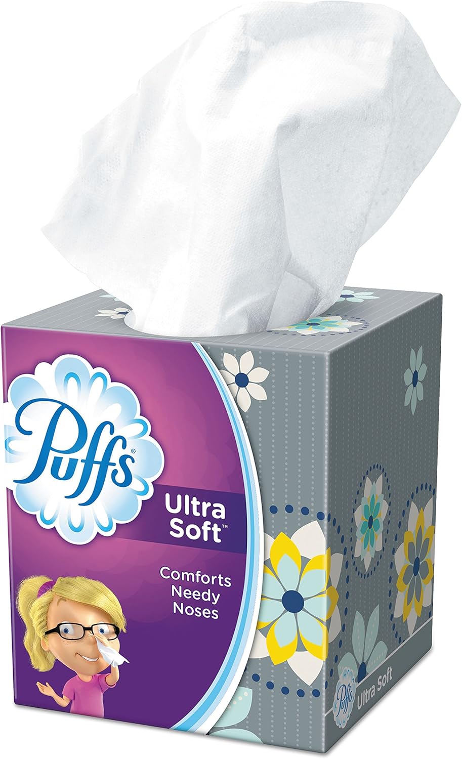 Puffs 35038 Ultra Soft Facial Tissue, 56 Sheets per Box (Case of 24)