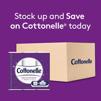 Cottonelle Ultra ComfortCare Toilet Paper, Bath Tissue, 12 Double Toilet Paper Rolls