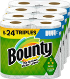 Bounty Select-A-Size Paper Towels, White, 2 Triple Rolls = 6 Regular Rolls