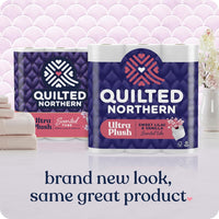 Quilted Northern Ultra Plush Toilet Paper, 24 Mega Rolls = 96 Regular Rolls, 3X Thicker*, 3 Ply Soft Toilet Tissue