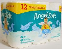 Authentic"A S" Product - Bath Tissue, 12 Family Rolls, Fresh Linen Toilet Paper Shipped & Sold by: Edible Deliveries