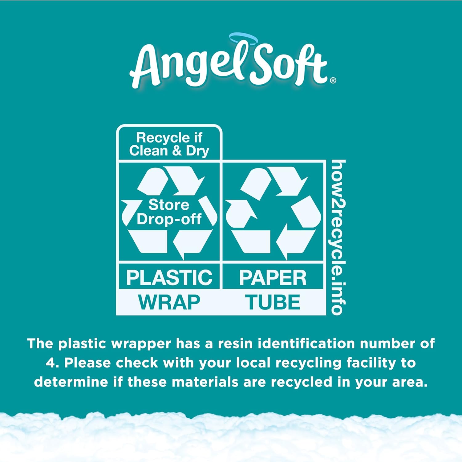 Angel Soft Toilet Paper, 6 Mega Rolls, 6 = 24 Regular Bath Tissue Rolls, 480+ 2-Ply Sheets Per Roll