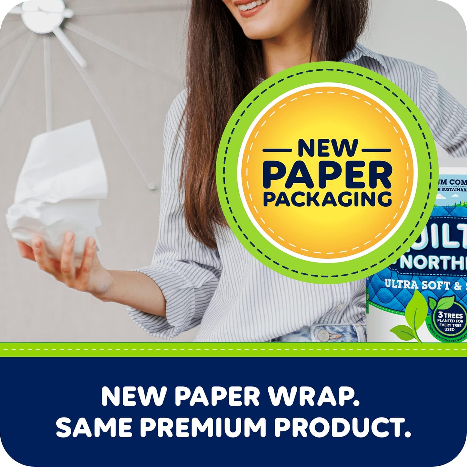 Quilted Northern Ultra Soft & Strong Toilet Paper, 6 Mega Rolls