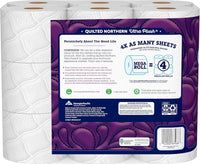 Quilted Northern Ultra Plush Toilet Paper, 18 Mega Rolls, 18 = 72 Regular Rolls, 3 Ply Bath Tissue