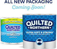 Quilted Northern Ultra Soft & Strong Toilet Paper, 12 Count