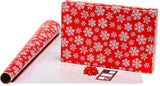 American Greetings Christmas Gift Wrap Set, 4 Rolls (Buffalo Plaid) with 7 Bows & 30 Gift Tags, 120 Sq Ft – detail