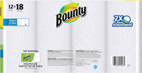 Bounty Select-a-Size Paper Towels, White, 12 Count