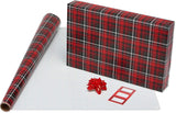 American Greetings Red, Black & White Plaid Christmas Wrapping Paper Set with Bows & Tags, 4 Rolls, 120 Sq Ft – view 5