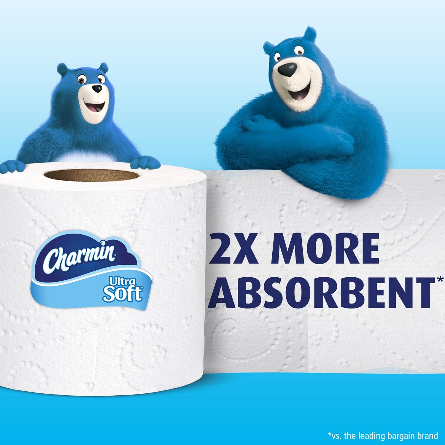 Charmin Ultra soft Jumbo Rolls Septic Safe white