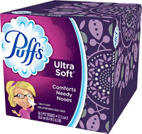 Puffs 35038 Ultra Soft Facial Tissue, 56 Sheets per Box (Case of 24)